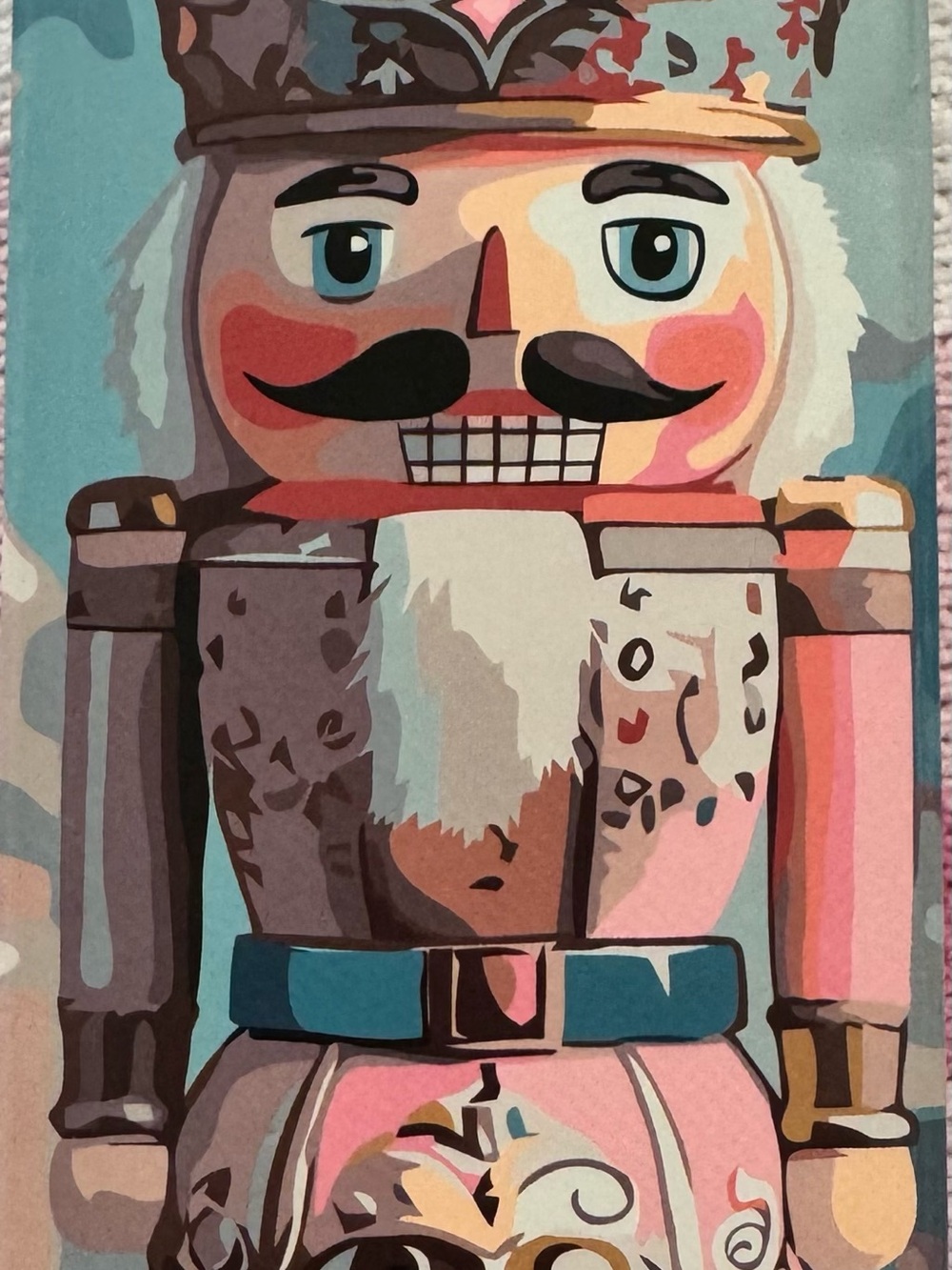 Michael’s Paint By Numbers Nutcracker in Candy Land Christmas Festive